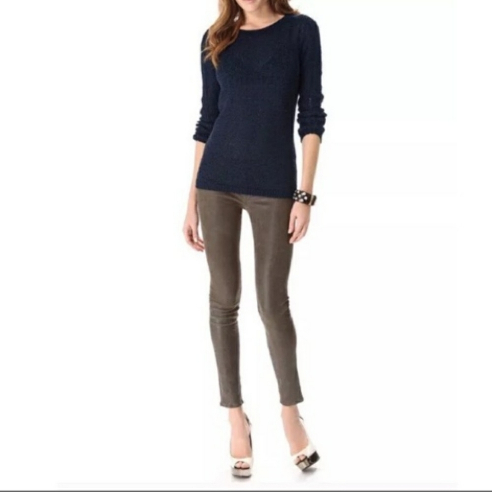 Rachel Zoe Navy Blue Pullover Sweater Size XL NEW - Picture 3 of 5
